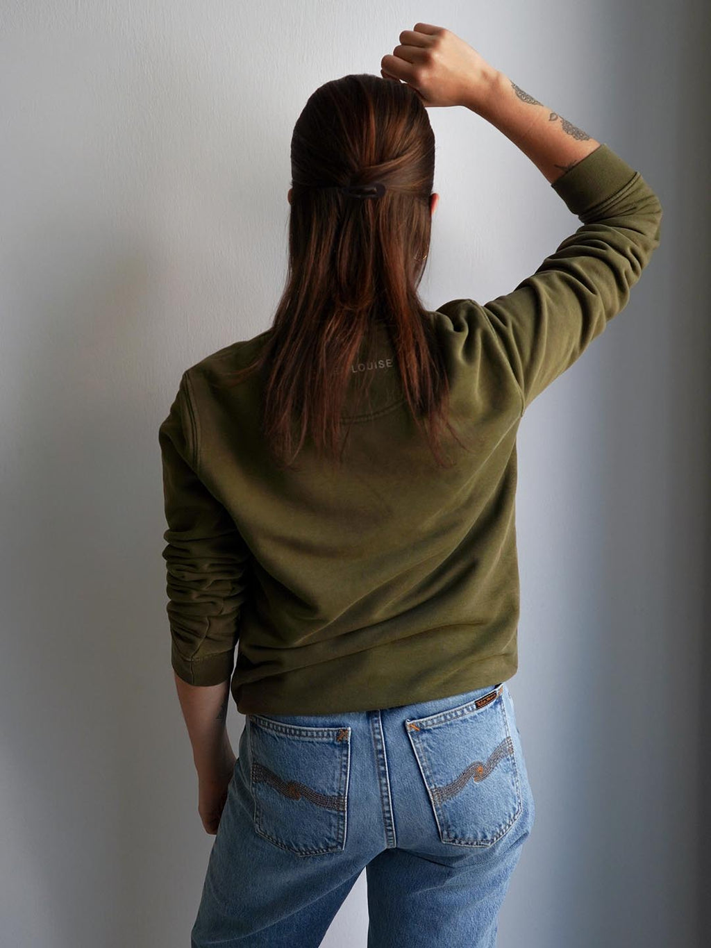 Pass auf dich auf Rundhals-Sweatshirt