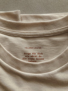 T-Shirt (Unisex) - Kämpfer Herz (Vintage White)