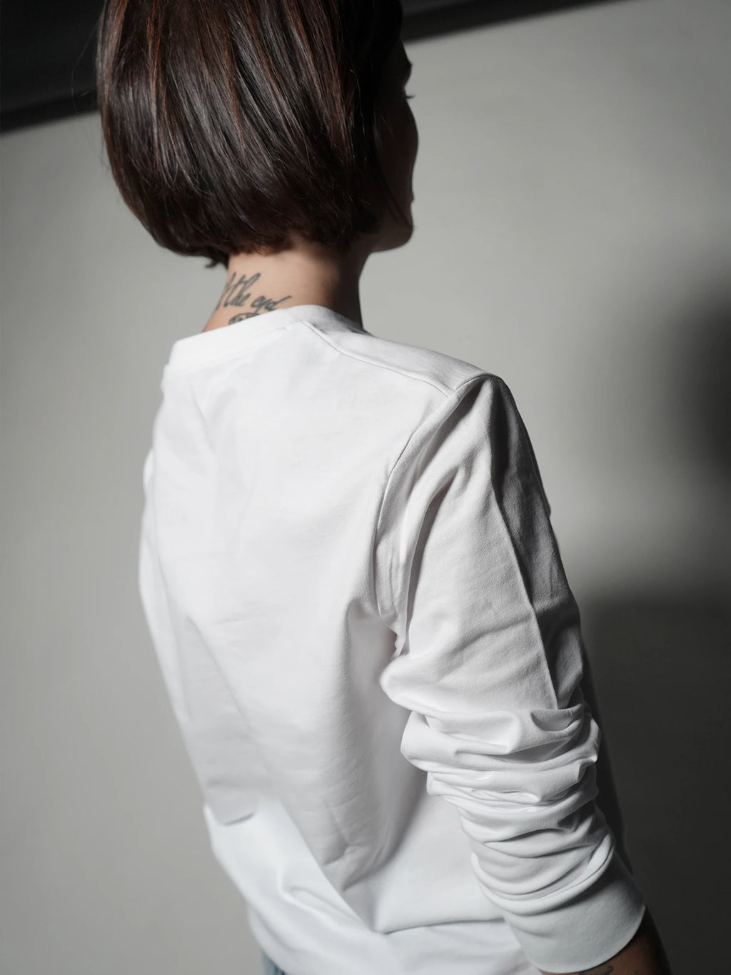 Liebe Welt (Braun) Langarmshirt
