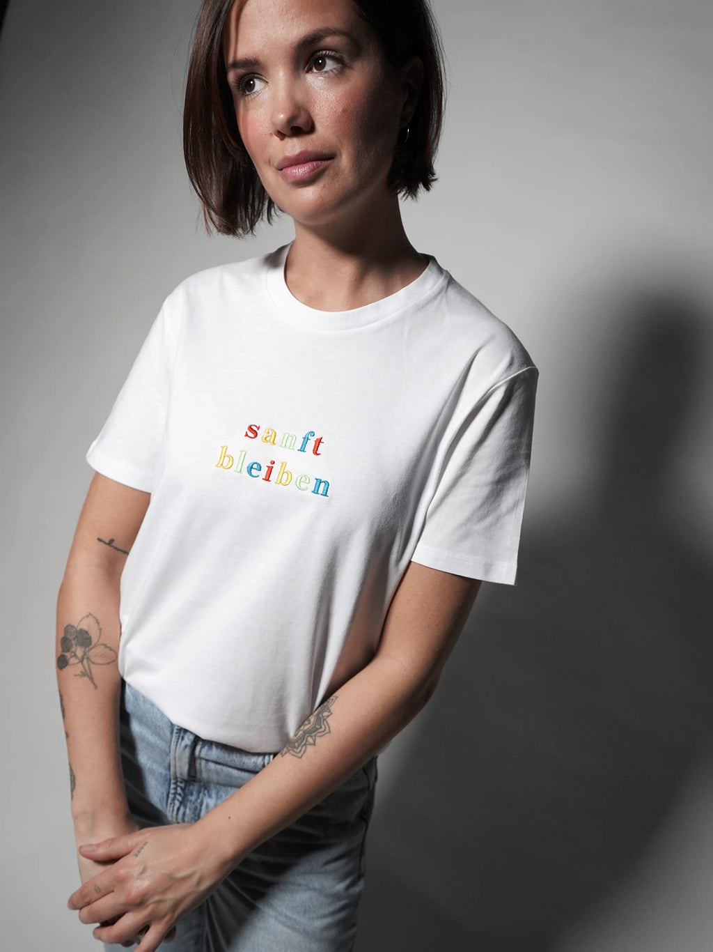 Sanft bleiben (Stick) T-Shirt Unisex