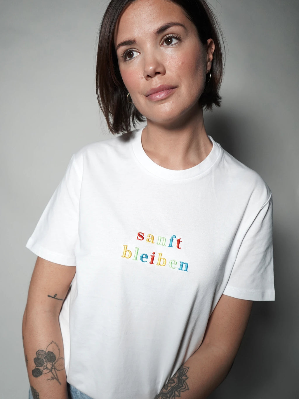 Sanft bleiben (Stick) T-Shirt Unisex