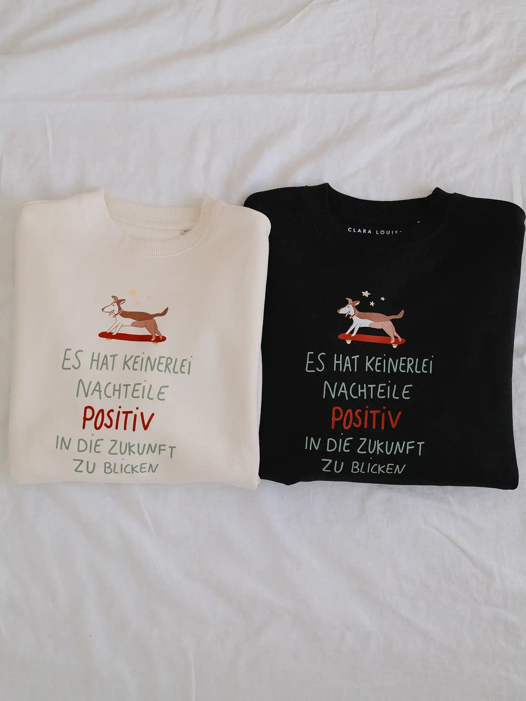 Positiv in die Zukunft Sweatshirt
