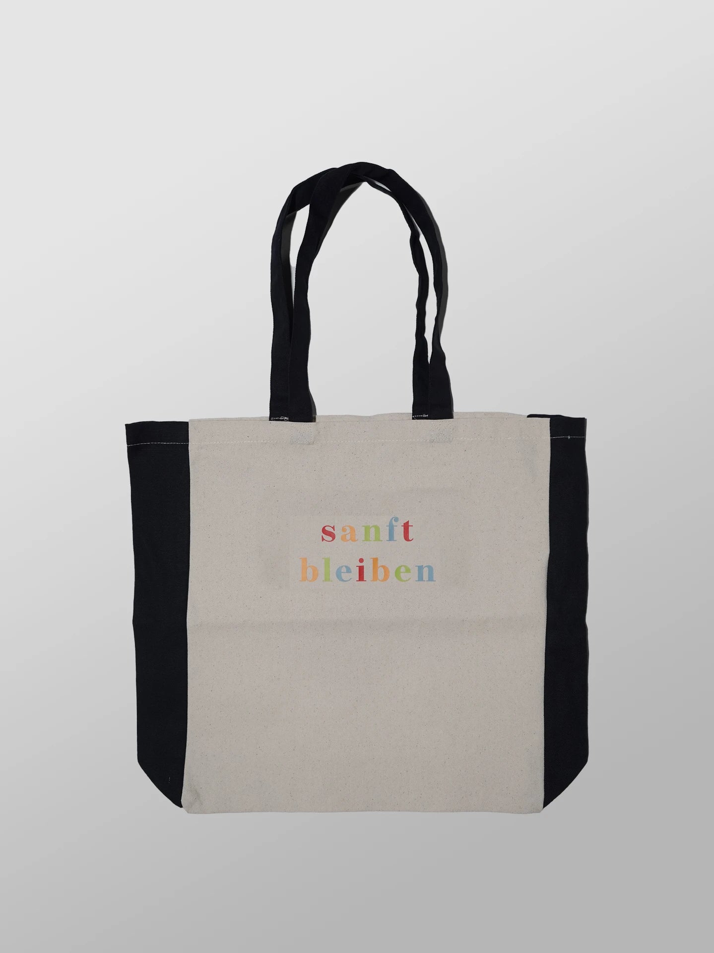 Sanft bleiben Zweifarbige Tasche