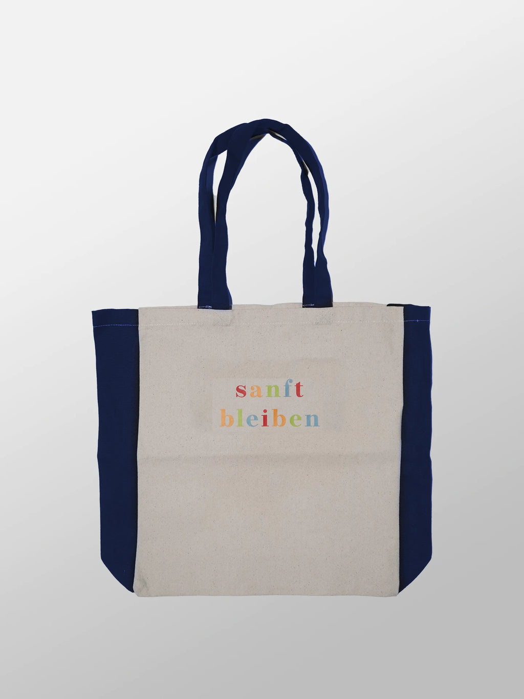 Sanft bleiben Zweifarbige Tasche