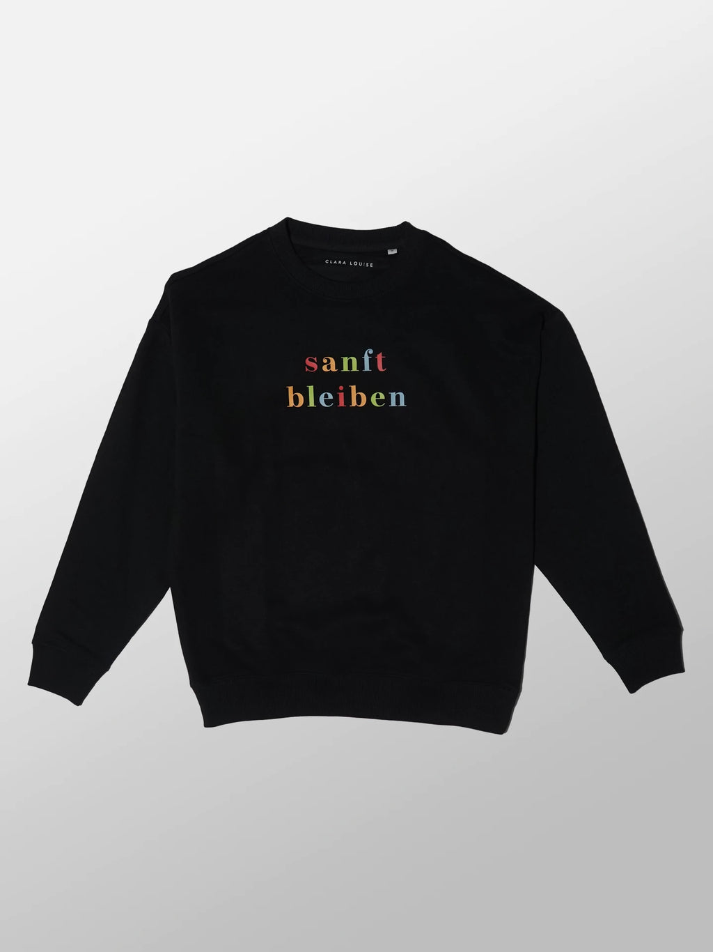 Sanft bleiben (Druck) Oversized Sweatshirt Unisex