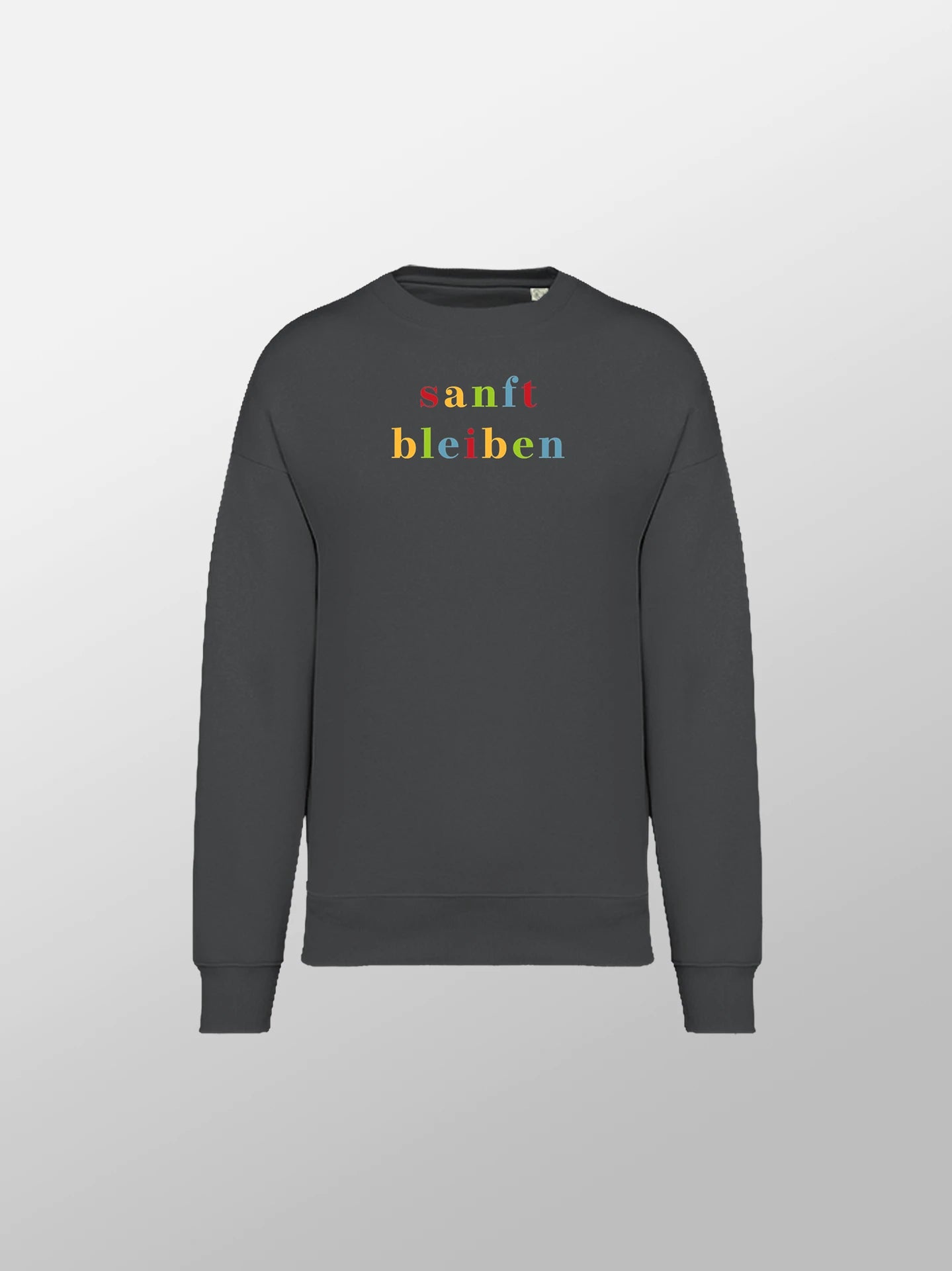 Sanft bleiben (Druck) Oversized Sweatshirt Unisex