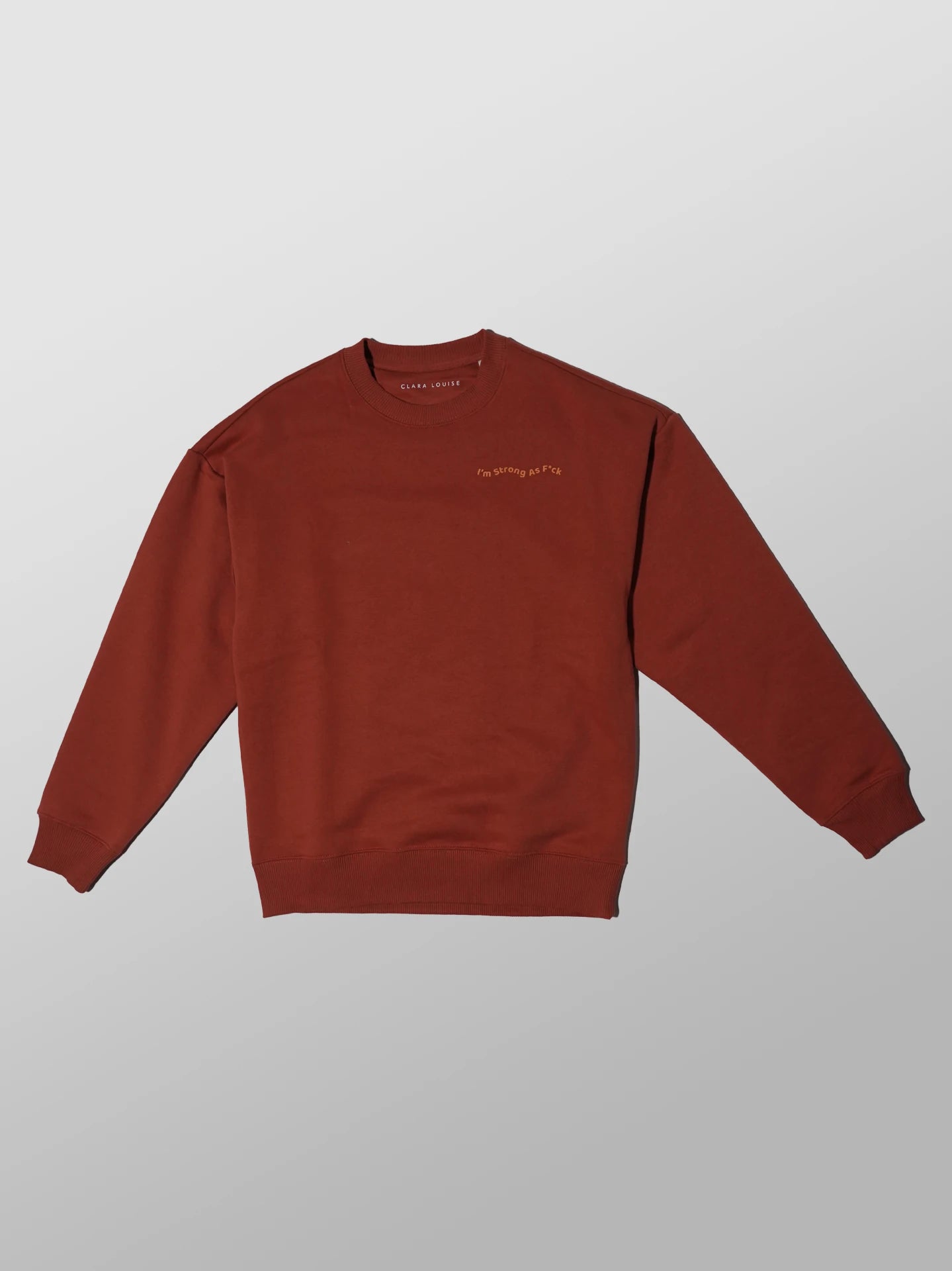 Strong As F*ck Oversized Sweatshirt Unisex