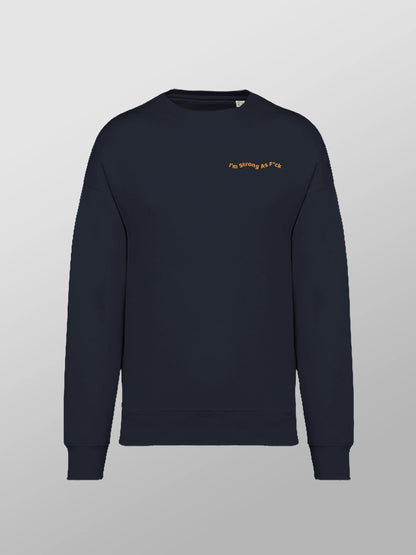 Strong As F*ck Oversized Sweatshirt Unisex