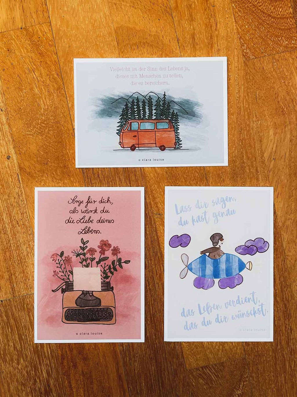 Postkartenset