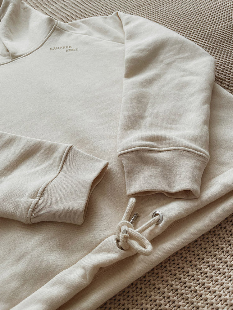 Kämpferherz Cropped Hoodie