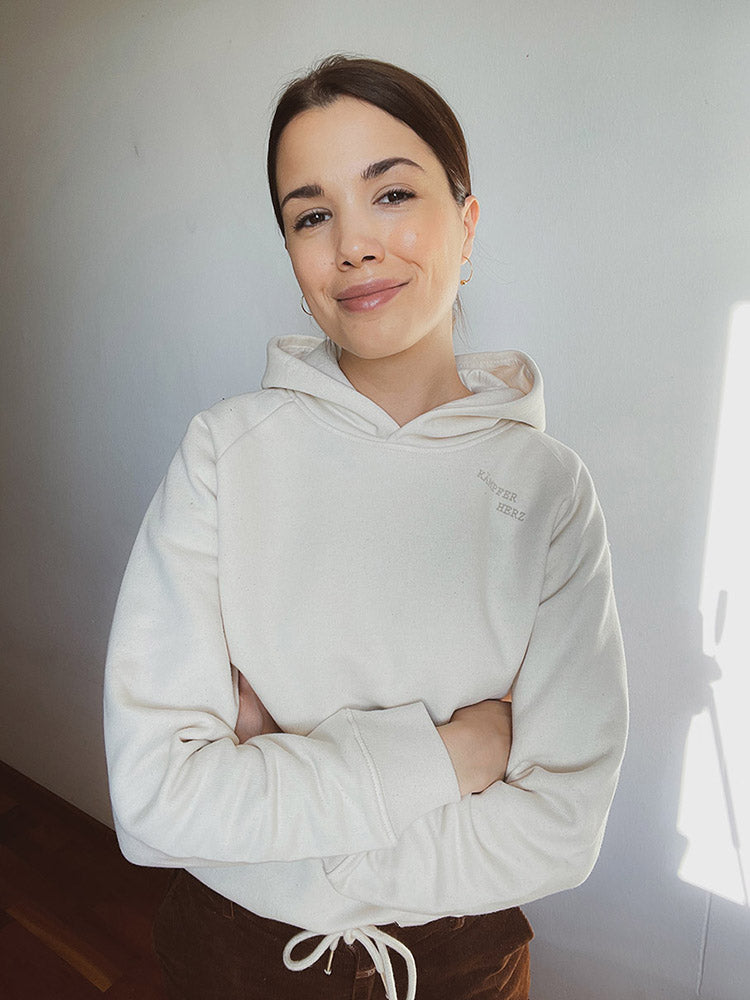 Kämpferherz Cropped Hoodie